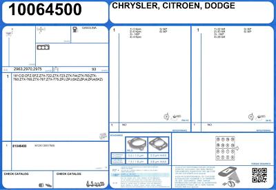Cylinder Head Gasket Set For Peugeot 605 V6 3.0 167 ZPJ – Ajusa 52GXD089600, 1989-1994