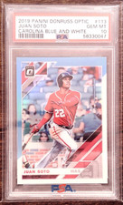 JUAN SOTO 2019 Optic Prizm #113 White/Blue PSA 10 POP 4 +COUPONS +FREE SHIPPING!