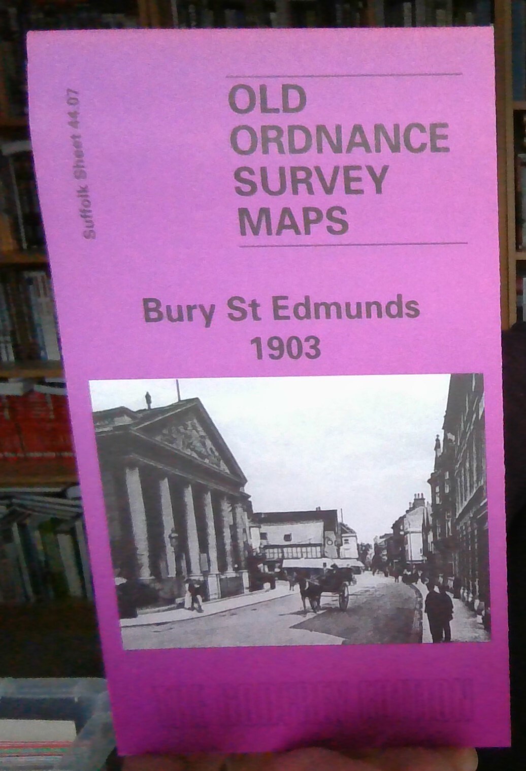 MAP OF Bury St Edmunds 1903  Suffolk Sheet 44.07 NEW