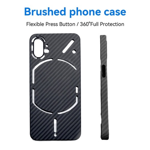 Luxury Ultra Slim Real Carbon Fiber Hard Cover Phone Case for Nothing