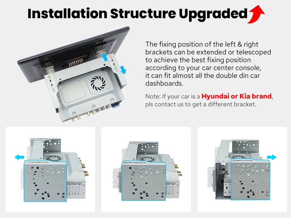Android Auto Doppel-DIN 11.6 Zoll Mit Android 13 Mit Rückfahrkamera Funktion - Bild 3 von 4