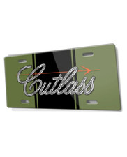 Oldsmobile Cutlass Emblem 1971 - 1977 Novelty License Plate - Vintage Emblem