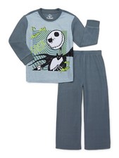 NEW DISNEY JACK SKELLINGTON PAJAMAS BOYS SIZE 10/12 NIGHTMARE BEFORE CHRISTMAS