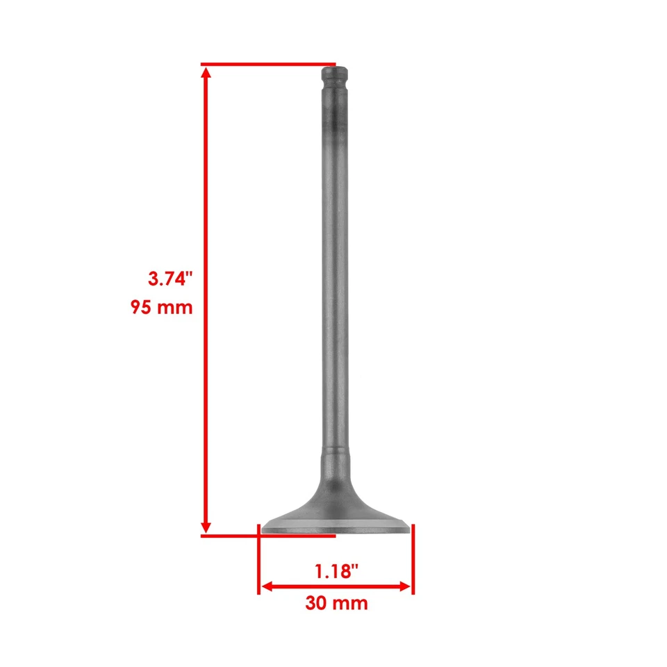Kit de válvula de escape para Honda Rancher 400 TRX400A 4x4 2004 2005 2006 2007 Foto 2 de 4