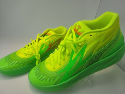 Brand New Puma MB.02 x Nickelodeon Slime Fluro Green Lime Squeeze