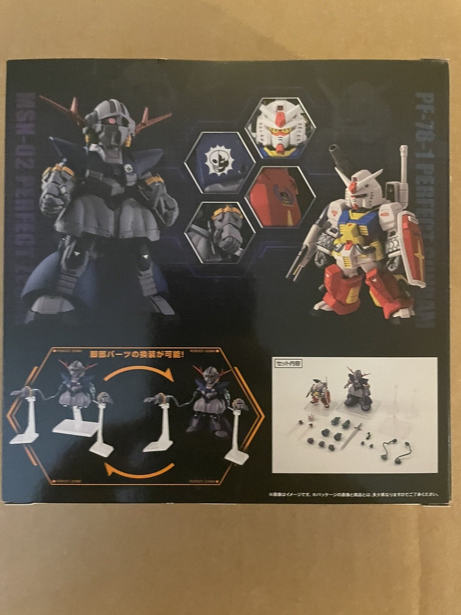 FW Gundam Converge Core Perfect Gundam & Perfect Zeong Set Premium