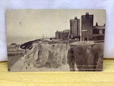 Brighton, Black Rock zeigt kürzlich Landslip & Bungalow Station, verschickt 1916 Stk.