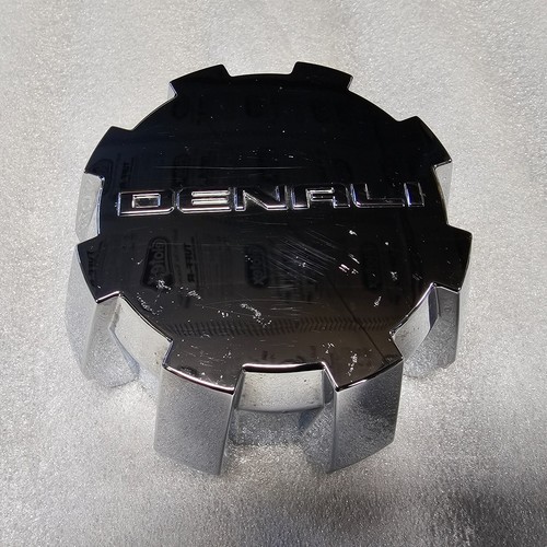 1 - DENALI SIERRA 2500 3500 2015-2019 CHROME CENTER CAP PART# 22910735 - OEM #2