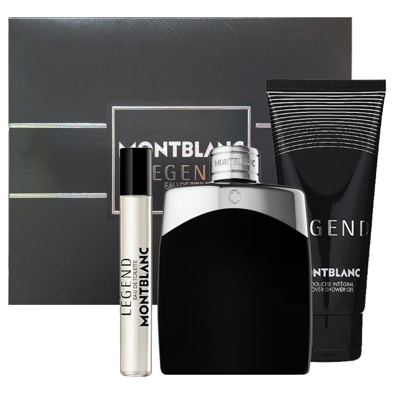 Montblanc Legend set uomo profumo edt 100ml+gel doccia 100ml+edt travel 7,5ml