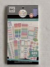 ***Brand New*** The Happy Planner Value Sticker Book Mood Tracking 689 Pieces