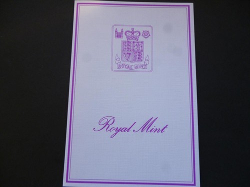 1981 ROYAL MINT PROOF SET DOCUMENTATION GENUINE 1981 PROOF SET LEAFLET.