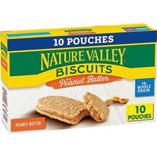Nature Valley Biscuits With Peanut Butter 13.5 oz, 10 ct