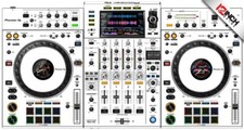 Pioneer XDJ-XZ Skin - white/black Serato