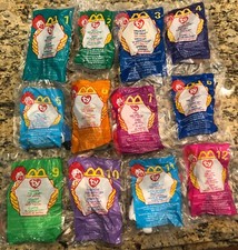 Ty Teenie Beanie Babies 1999 Happy Meal Toys Full Set