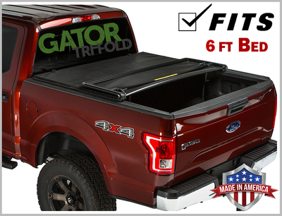 59310 Gator Etx Soft Tri Fold Truck Bed Tonneau Cover Made In The Usa 1982 2011 Ranger 7 Bed Automotive Exterior Accessories