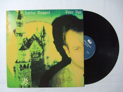 Enrico Ruggeri    Peter Pan - Disco Vinile 33 Giri LP Album Stampa ITALIA 1991