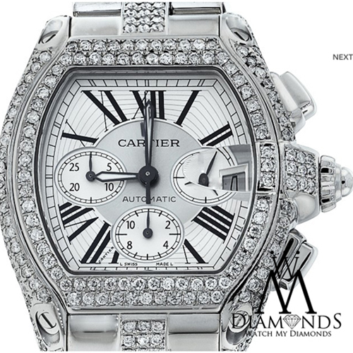 Cartier Diamond Roadster Chronograph XL 