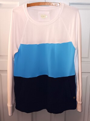 Lilly Pulitzer Luxletic Beach Comber Low Tide Blue Color Block