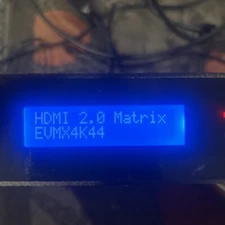 Vanco Evolution EVMX4K44 HDMI 4x4 4K Matrix Selector Switcher