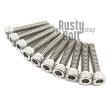 #6-32 x 3/4", Socket Head Cap Screws, A2 304 18-8, Stainless Steel