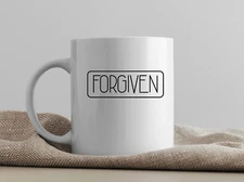 "Forgiven" Christian Inspirational Coffee Mug