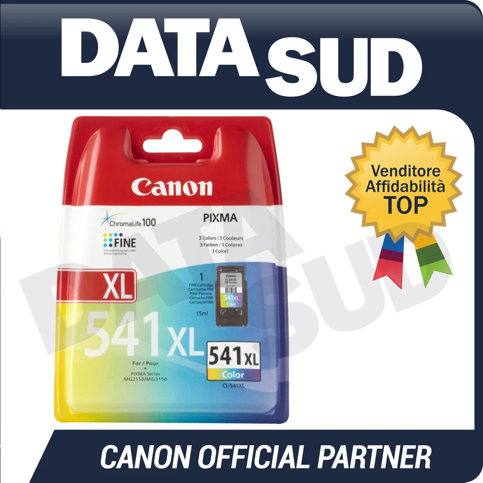 Canon CL 541XL Colore Originale Cartuccia Inkjet CL-541 per Pixma MX515 525 535