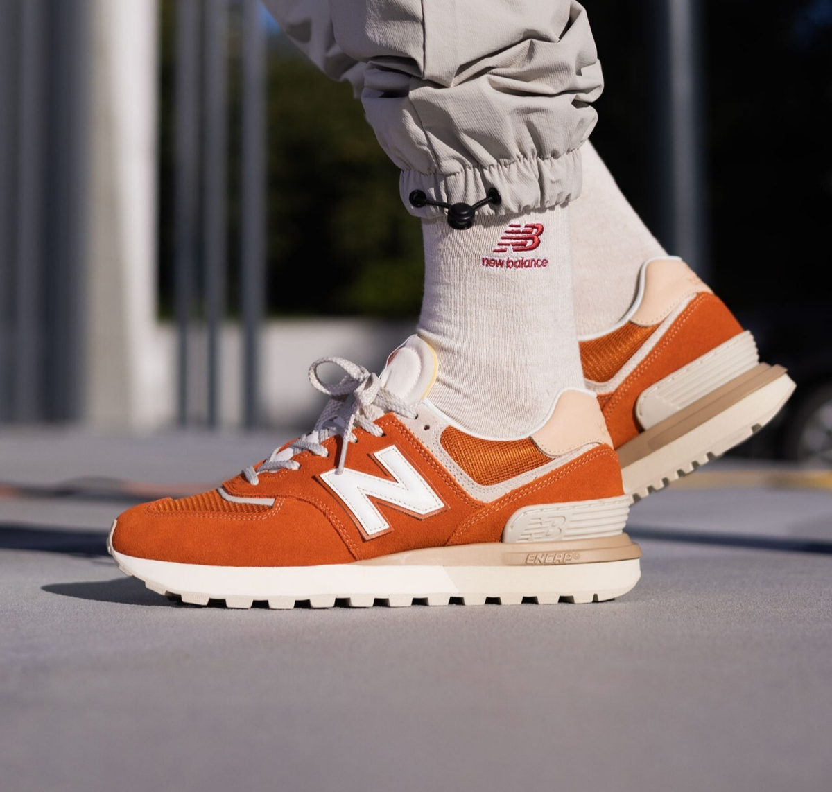 New Balance 574 Legacy 'Orange' U574LGDO Men's Athletic Sneakers