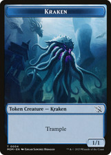 KRAKEN TOKEN x4 mtg NM-M March of The Machine (#04/23)
