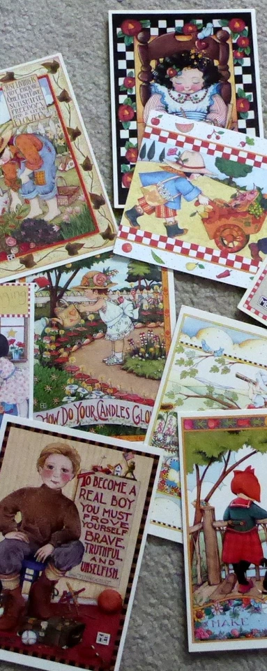 Birthday cards ~ lot  13 ~ M Engelbreit artwork  ~ unused ~ with envelopes - Image 3 of 4