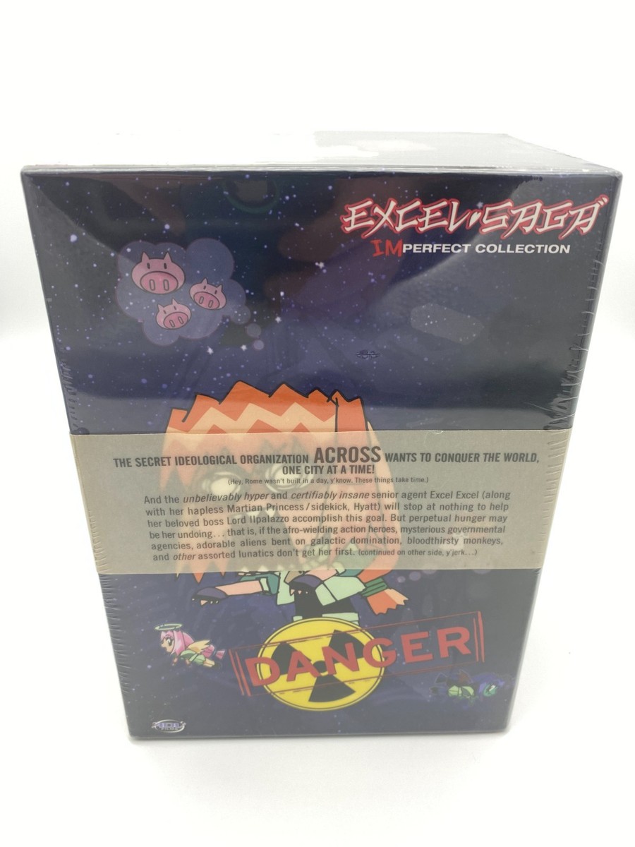 Excel Saga - Imperfect Collection (DVD, 2004, 6-Disc Set) for sale