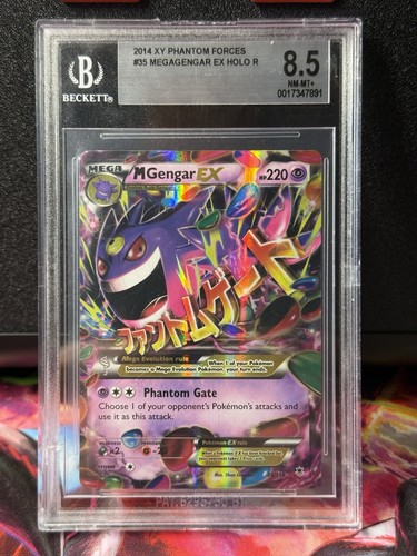 M Gengar-EX graded BGS 8.5 for sale on eBay