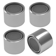 4 PCS 55/64 Inch Solid Brass Faucet Aerator, Kitchen Sink Aerator Parts, Fema...