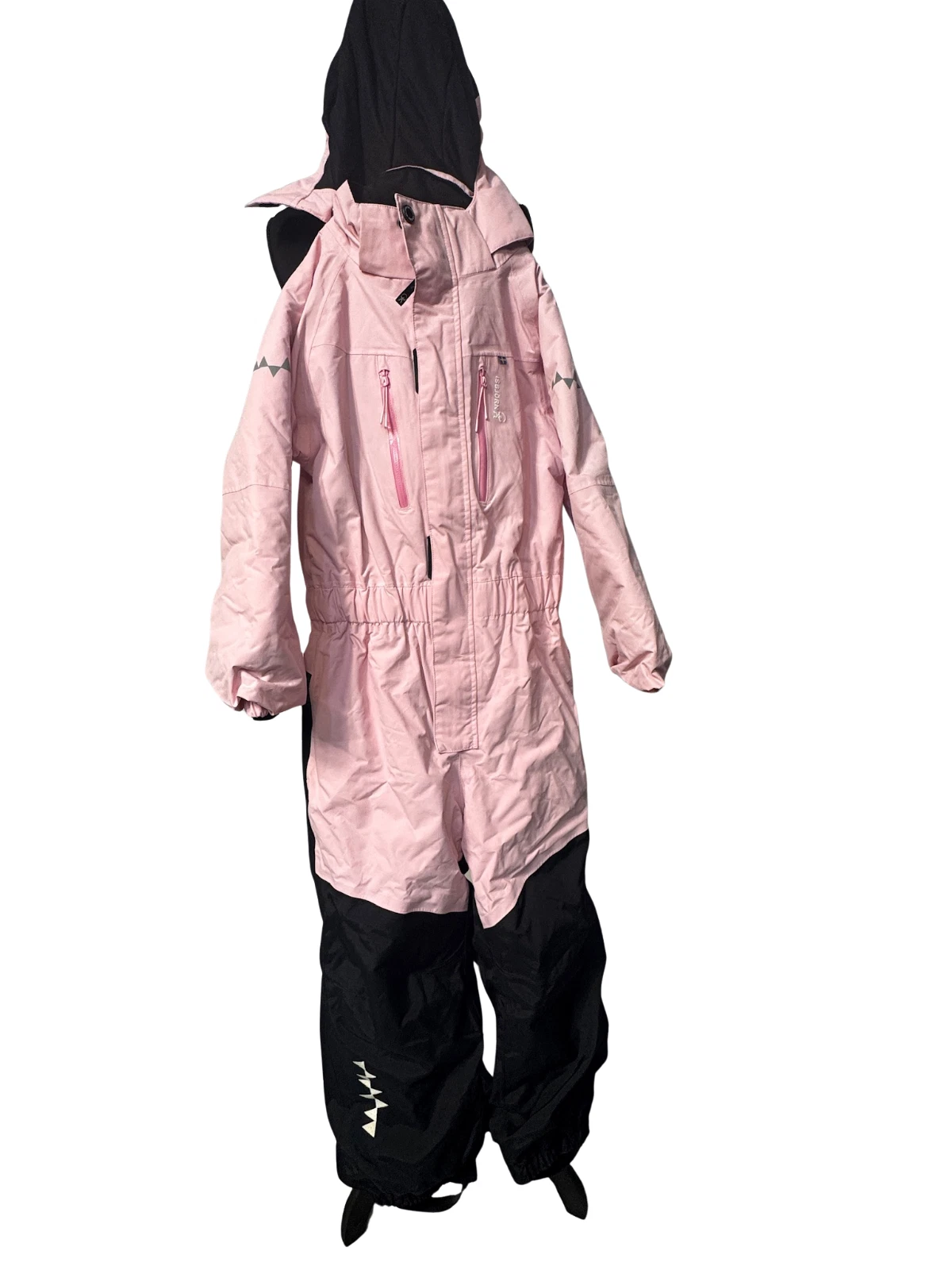 Isbjörn of Sweden Penguin Snowsuit Kids 122 (6-7Y) Frost Pink NWT
