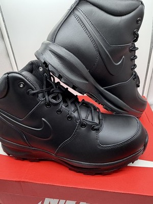 Men's Nike Manoa Leather Black/Black (454350 003) size 11.5
