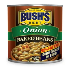 Bush's Best Onion Baked Beans 16 oz pack of 4