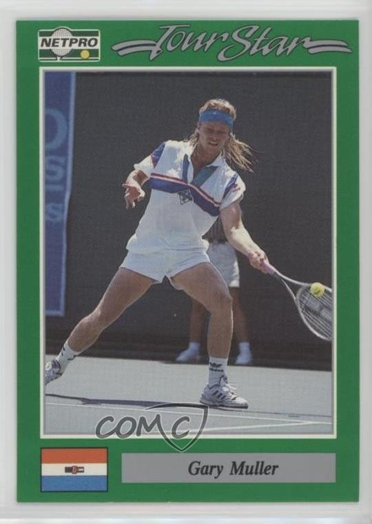 1991 NetPro Tour Stars Gary Muller #21 y0i