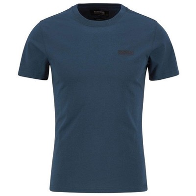 Barbour International Small Logo T-Shirt Shaded Emerald Blue Gr. Medium XL XXXL