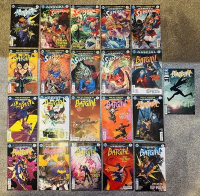 Supergirl & Batgirl Comics Lot 21x DC Rebirth Comics VF-NM DC Comics 2016