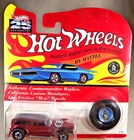 1992 Hot Wheels 25th Anniversary Collectors Edition THE DEMON Red w/RedLine BWSp
