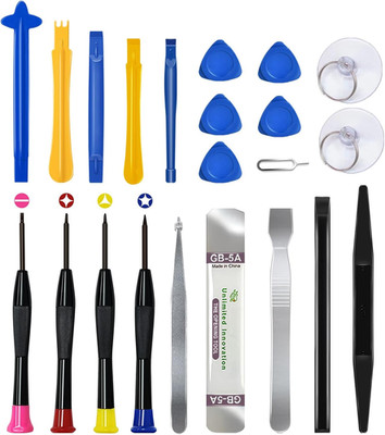 22 Piece Professional Electronics Opening Pry Screwdriver Set Multiple Functions
