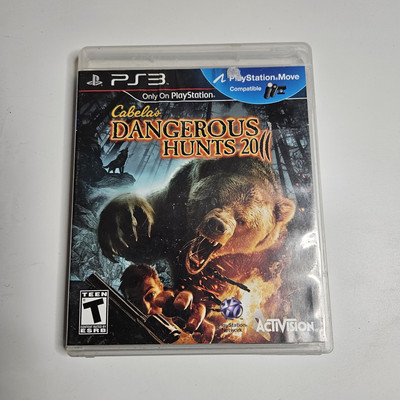 PS3 Cabela's Dangerous Hunts 2011 