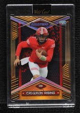 2023 Alumination Rookie Card Edition Gold Rainbow Foil 2/3 Cameron Rising 1mi4. rookie card picture