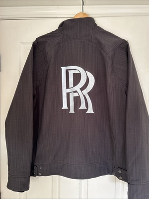 #ad Rolls Royce Logo Promo Full Zip Jacket Carbon Men’s Large North End Sports $90.00