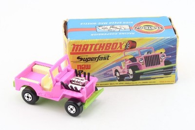 MATCHBOX SUPERFAST NEW 2 * JEEP HOT ROD  * 1:64 * OVP * 1971