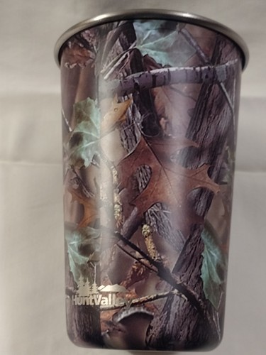 New Extremely Rare 18oz Mountain Dew Hunt Valley Stainless Steel Camo Cup Pepsi - Picture 10 of 14