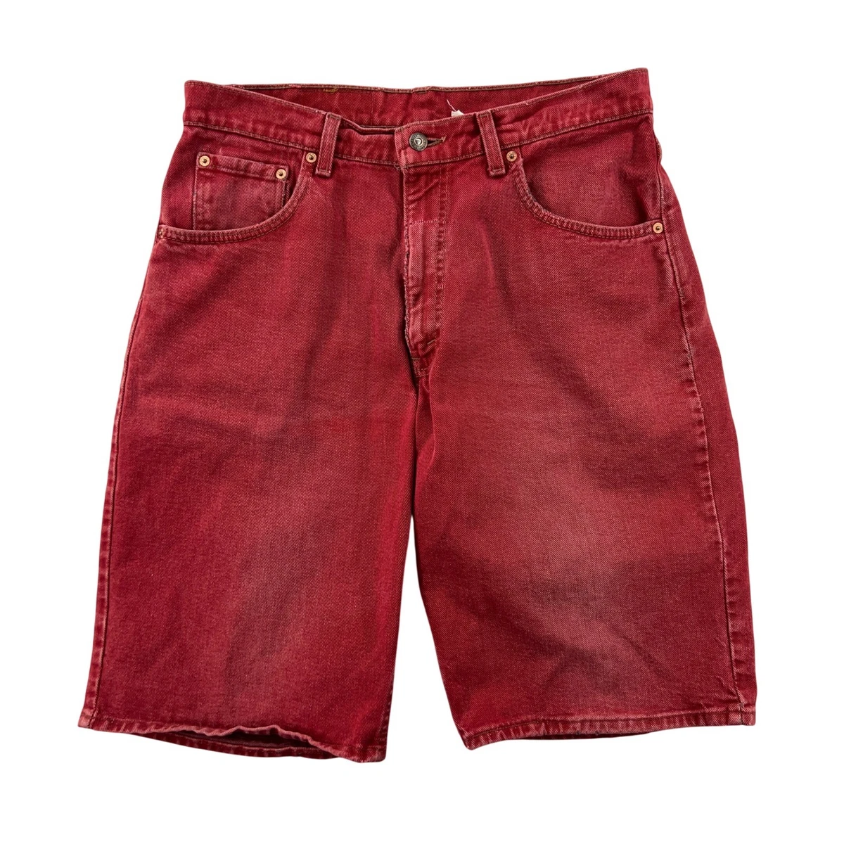Levi's Denim Red Shorts for Men for sale | eBay