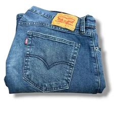 Levi Strauss & Co. 559 Straight Jeans - W34 L30 Mens Blue Denim