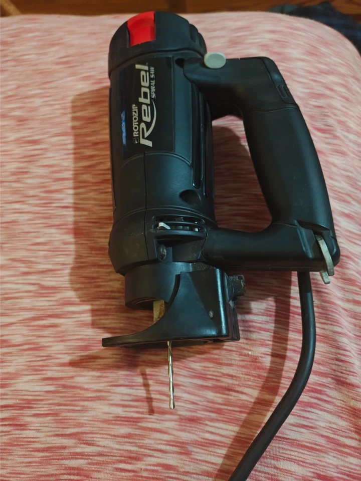 ROTOZIP REBEL Spiral Saw Drywall Saw Tool Multi-cut Multi Tool used Tested - Image 2 of 4