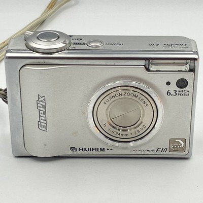 Fujifilm FinePix F Series F10 6.3MP Digital Camera - Silver for