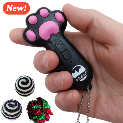 USB-Rechargeable Cat Laser Toy Multi-Function Interactive Cat Pointer Gift Set